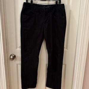 Buffalo David Bitton Men's Black Denim Jeans Size 32x30